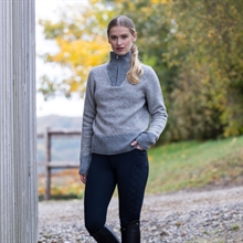 Kingsland KLAudrey Ladies Half Zip strikbluse